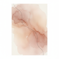 Dreamy Watercolor Print — Dusty Rose